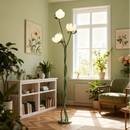 Luminária Decorativa em Flor Candeira Magnólia