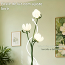 Luminária Decorativa em Flor Candeira Magnólia