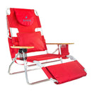 Cadeira Lounge Reclinável Ostrich Deluxe, 3 Em 1 Dobrável