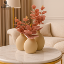 Trio Vasos decorativos em Cerâmica - Essenza Naturale