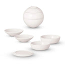 Conjunto de Jantar para 2 Pessoas - La Boule 7 Peças Branco
